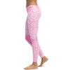 Soft Pink Mandala Leggings - GearBunch Leggings / Yoga Pants