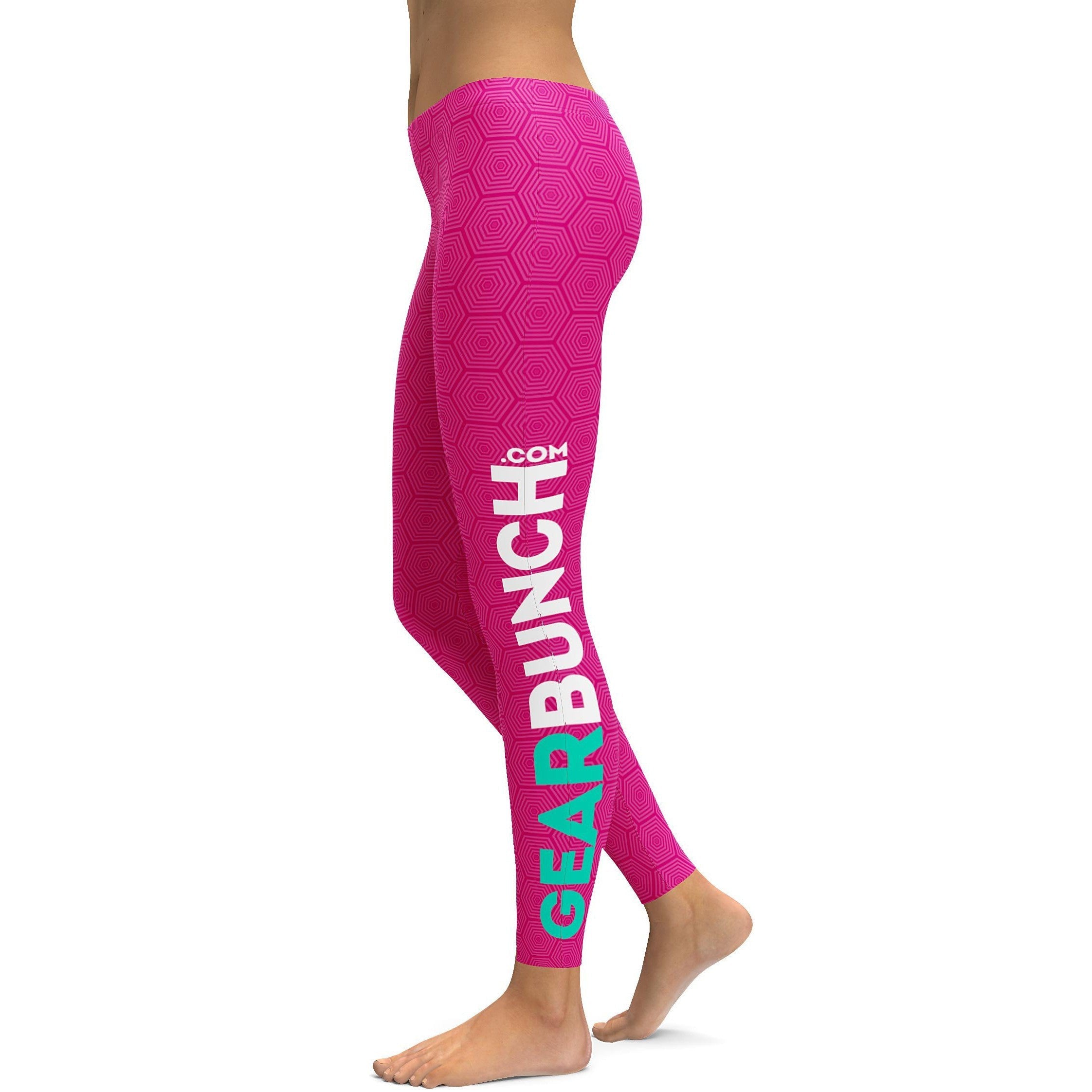 Pink Promo Leggings - GearBunch Leggings / Yoga Pants