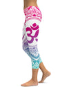 Bright OM Capris - GearBunch Leggings / Yoga Pants