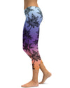 Tropical Palm Trees Capris