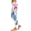 Bright White Mermaid Leggings - GearBunch Leggings / Yoga Pants