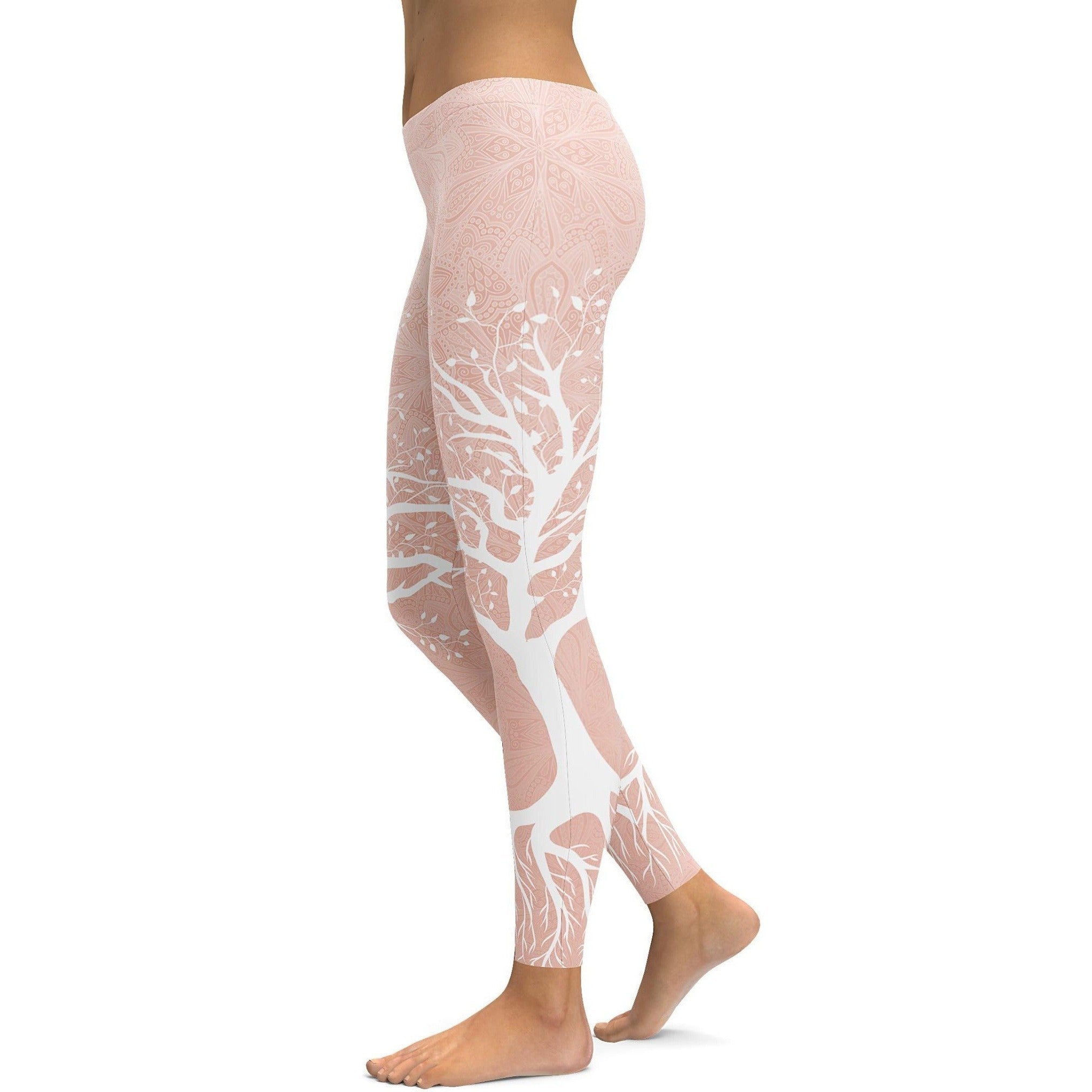 Nude Tree of Life Leggings - GearBunch