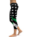 Thin Green Line Capris - Gearbunch