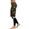 Army Bow Leggings - GearBunch Leggings / Yoga Pants