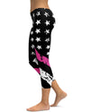 Thin Pink Line Capris - Gearbunch