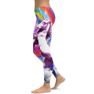 Rainbow Unicorn Leggings - GearBunch