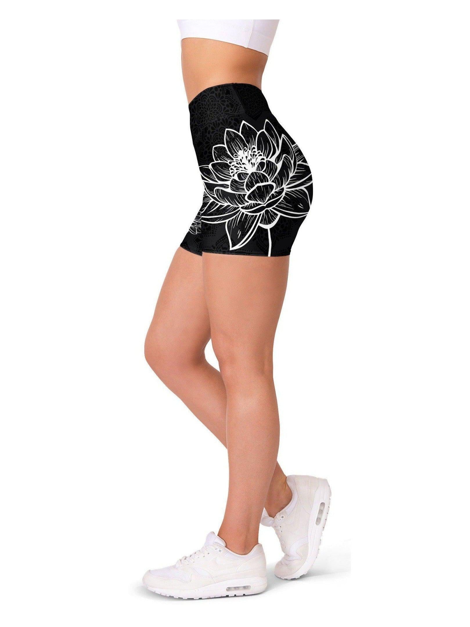 Lotus Yoga Shorts - Gearbunch