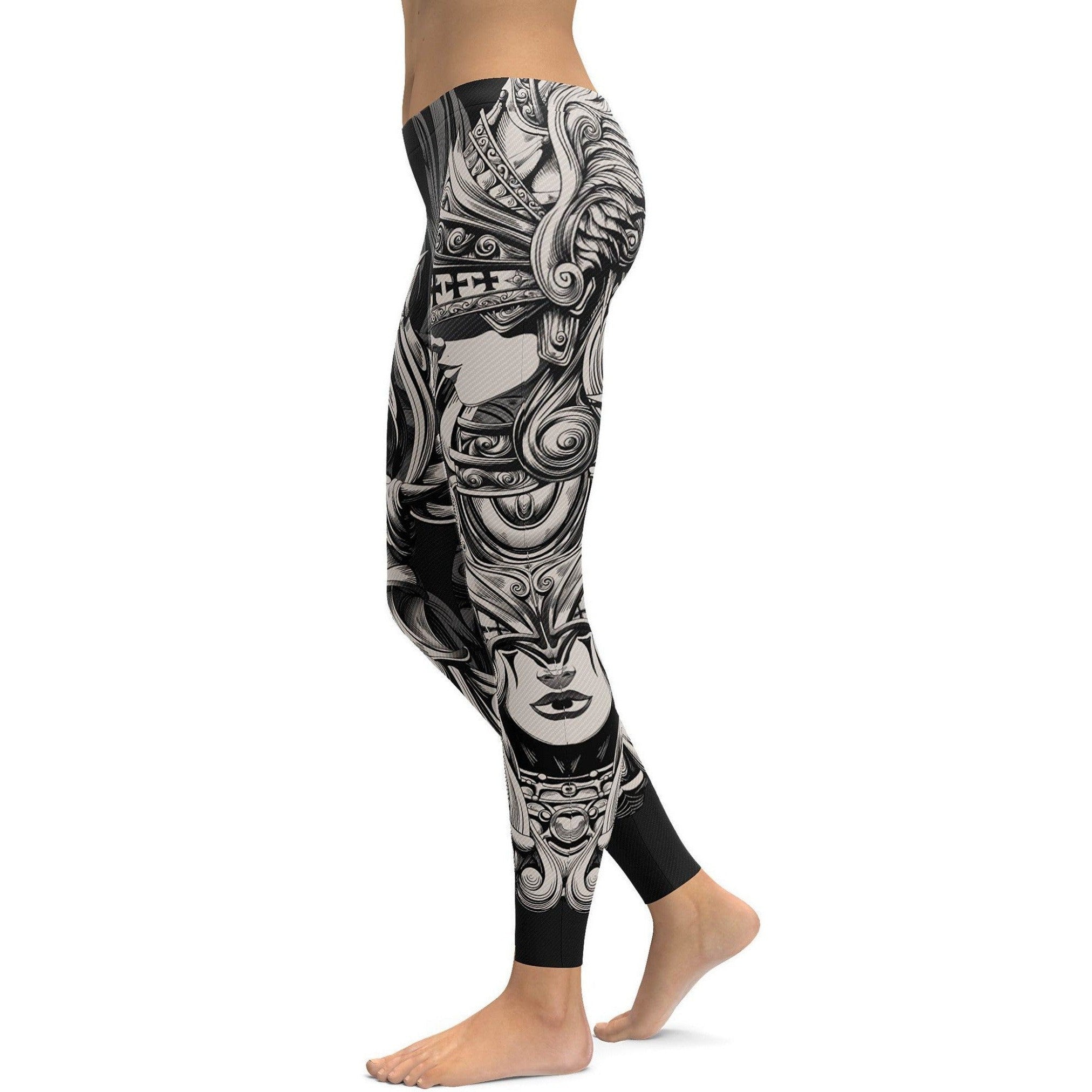 Vikings Valkyrie Leggings - GearBunch