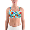 Poppy & Daisy Floral Sports bra