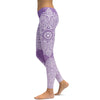 Lavender Mandala Leggings - GearBunch Leggings / Yoga Pants