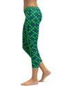 Green Mermaid Capris