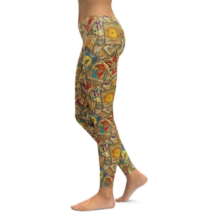 Tarot Cards Leggings - GearBunch