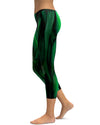 Superhero Green Muscles Capris