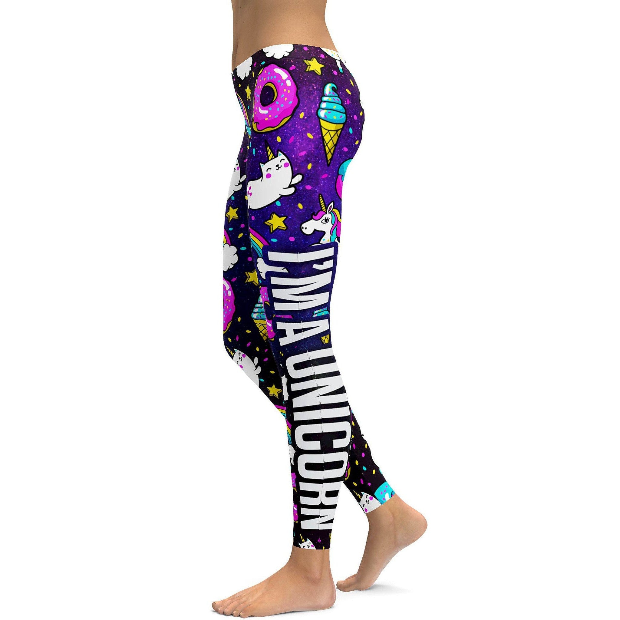 I'm not weird, I'm a Unicorn Leggings - GearBunch Leggings / Yoga Pants