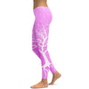 Soft Pink Tree of Life Leggings - GearBunch Leggings / Yoga Pants