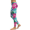 Tropical Flowers Leggings - GearBunch