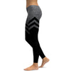 Black & Faux Heathered Stocking Leggings - GearBunch 