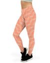 Apricot Wave Yoga Pants Gearbunch