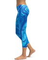 Blue Swirl Capris Gearbunch