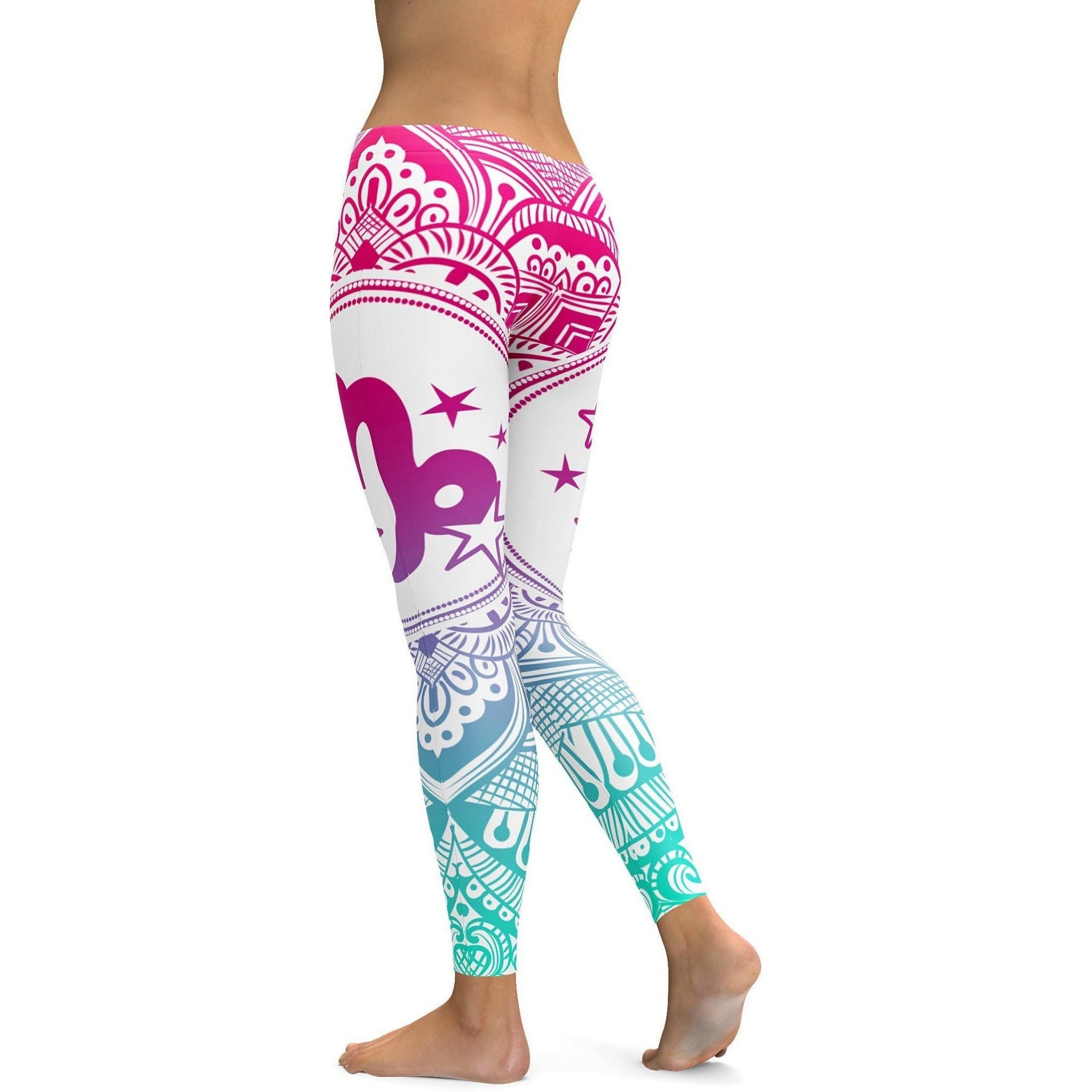 Bright Capricorn Leggings | GearBunch