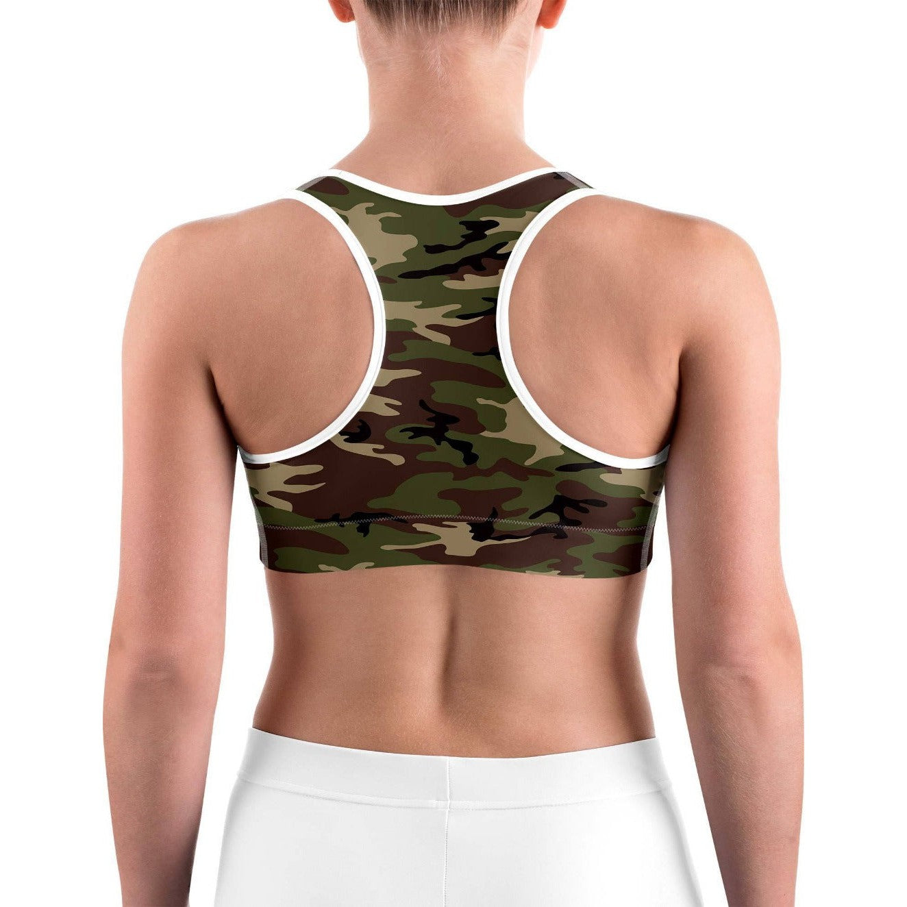 GearBunch | Army Camo Sports bra