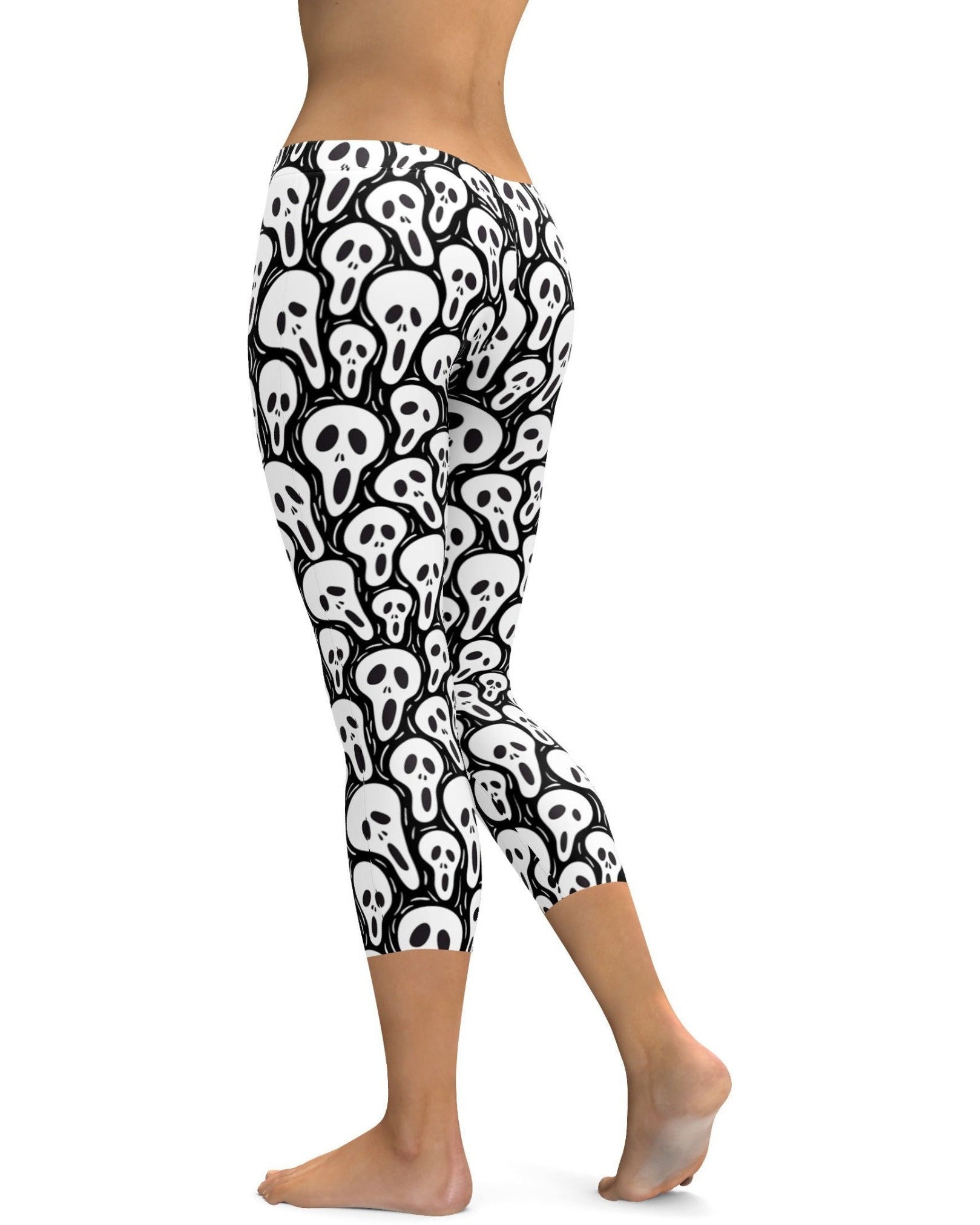 Ghost Face Capris | GearBunch