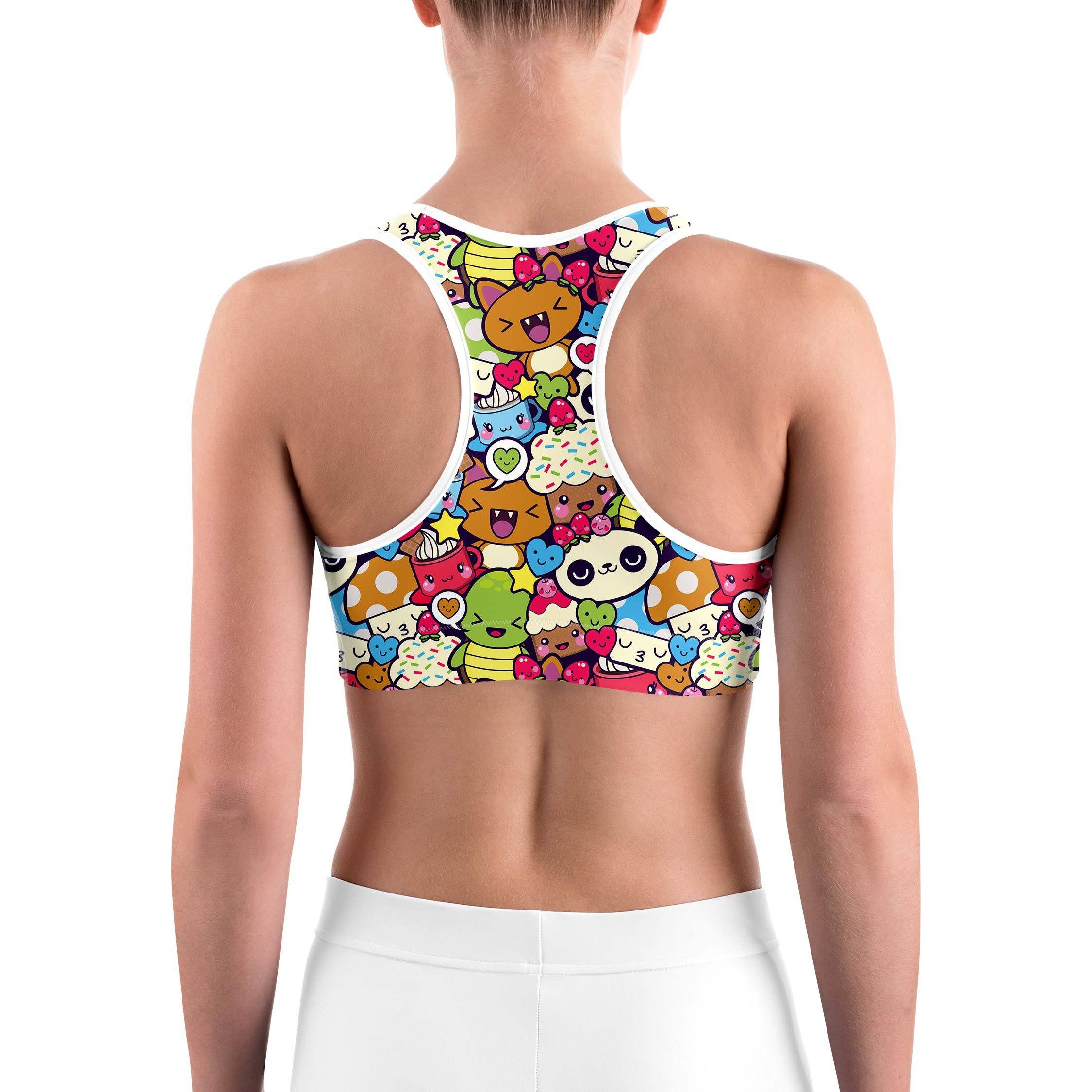 Happy Kawaii Sports bra