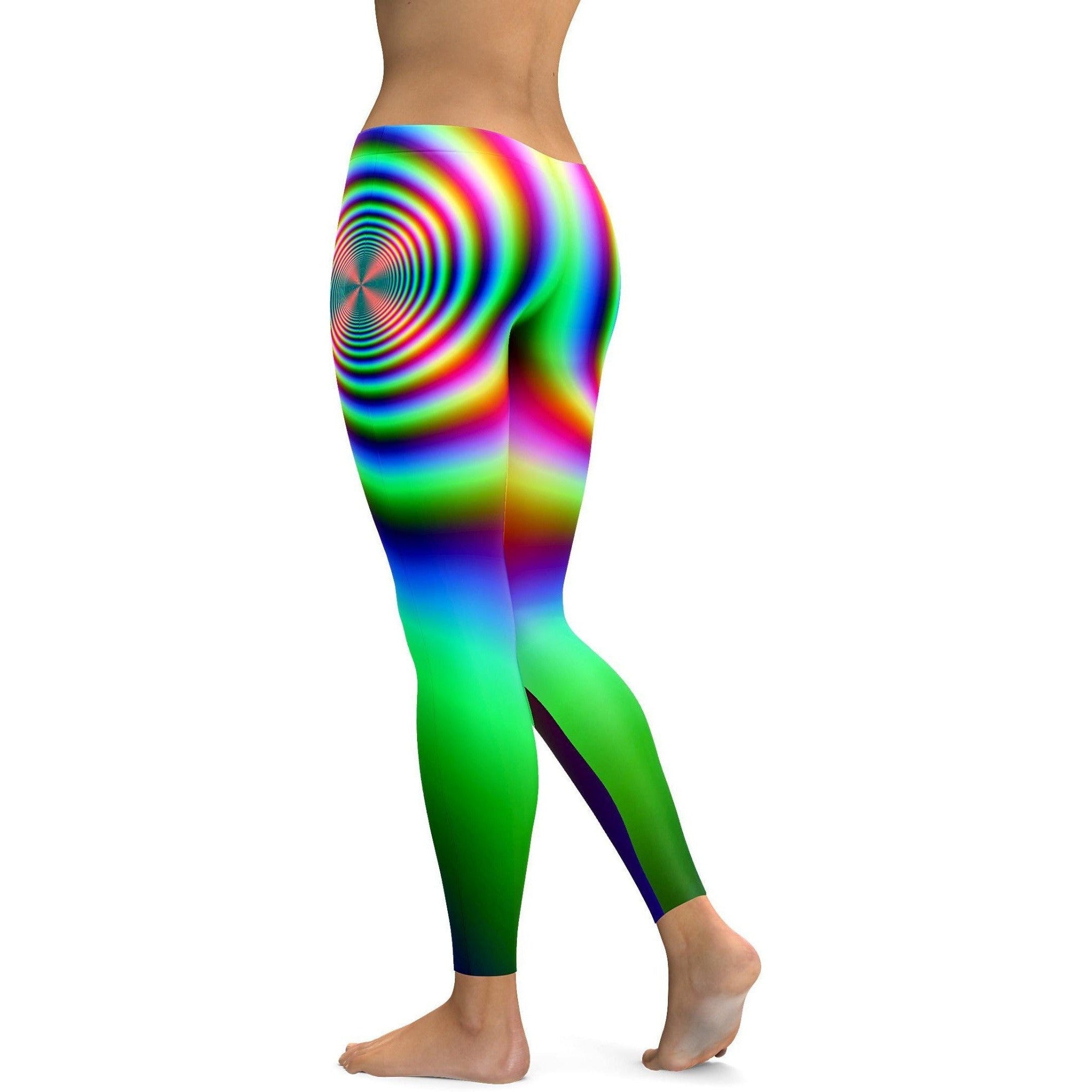 Psychedelic Swirl Leggings | Gearbunch