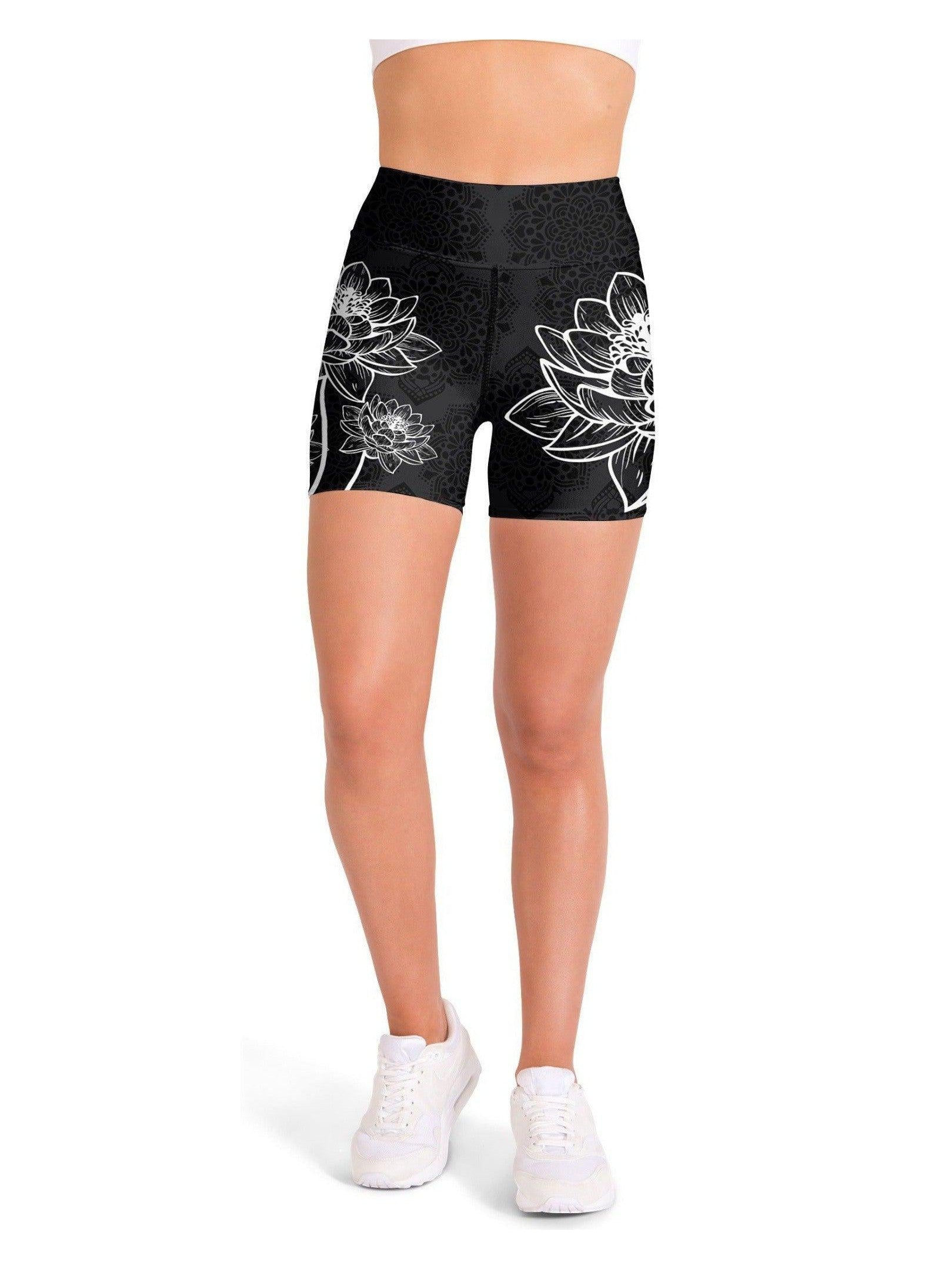 Lotus Yoga Shorts | Gearbunch