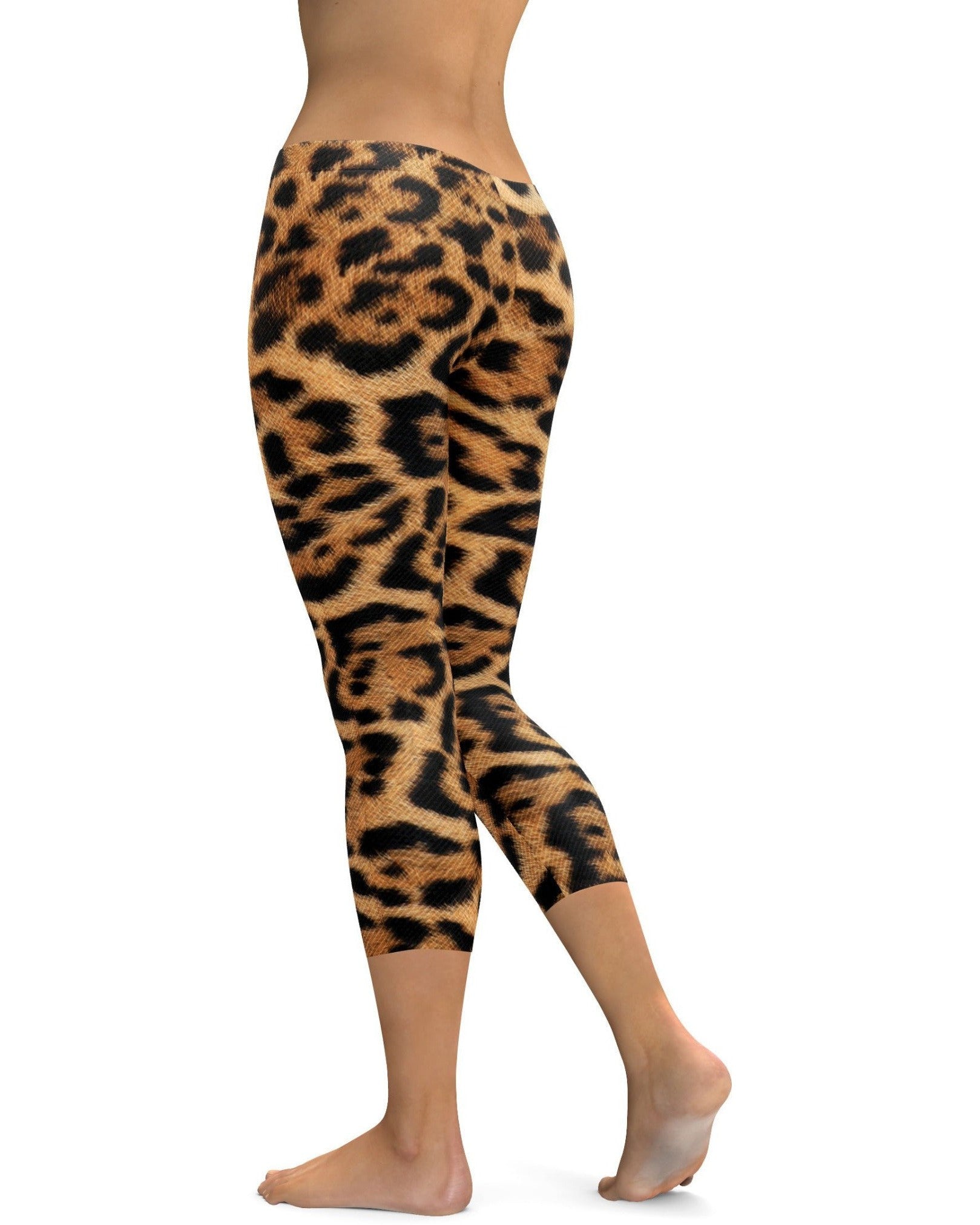 Leopard Print Capris | GearBunch