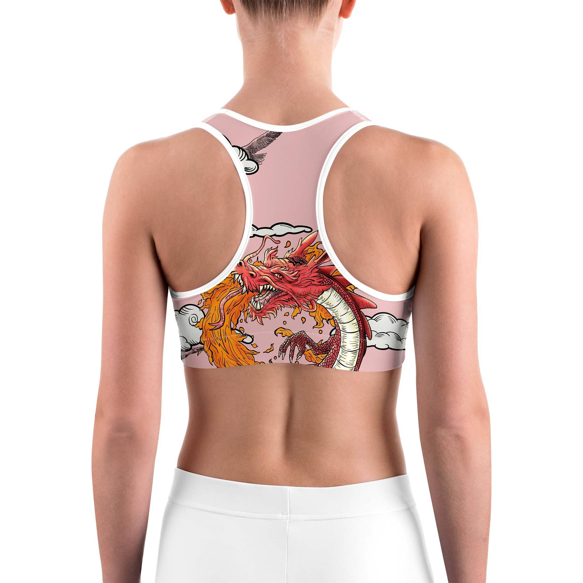 Tattooed Dragon Sports bra