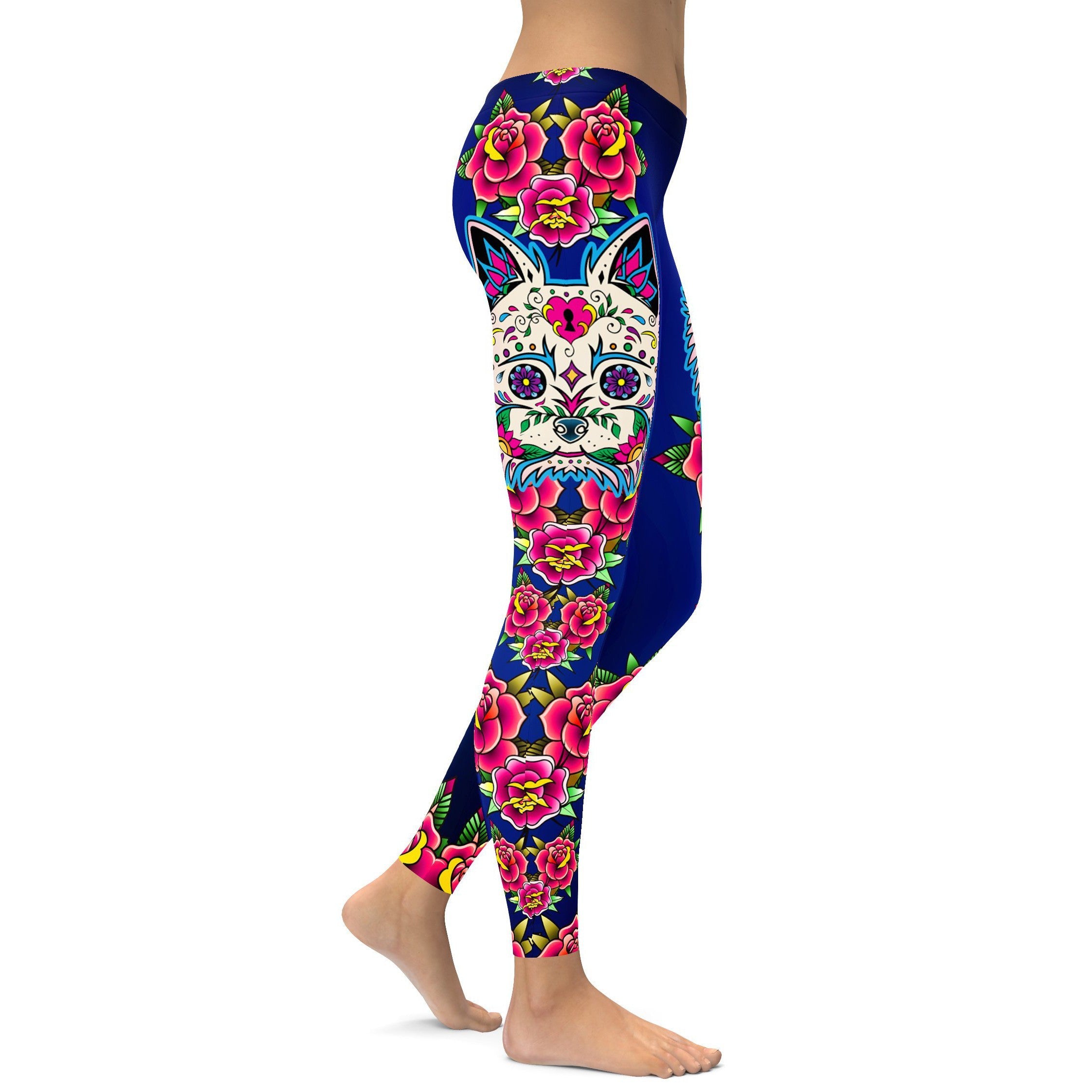 Sugar Skull Yorkshire Leggings