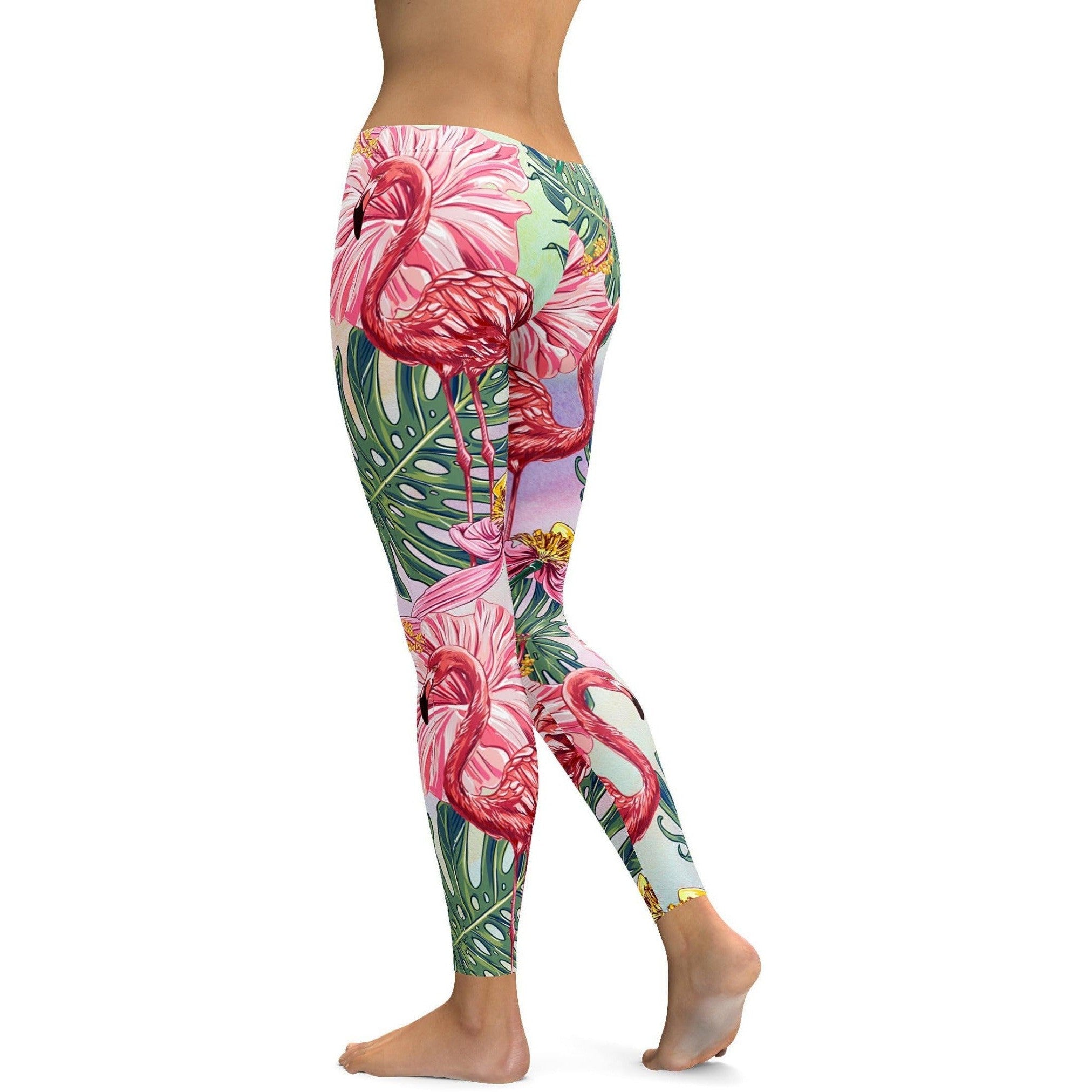 Flamingo Leggings | GearBunch