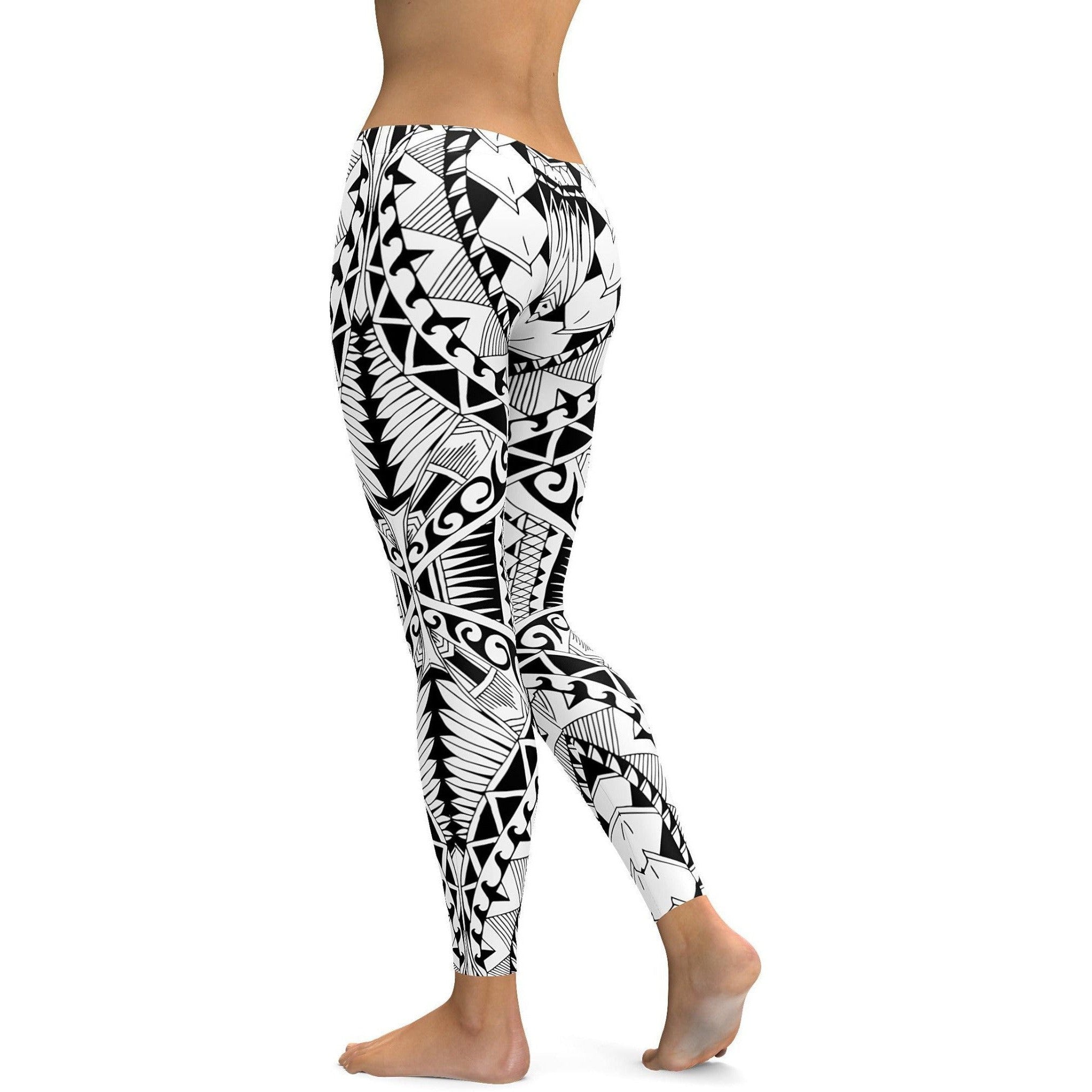 Maori Inspired Leggings | Gearbunch