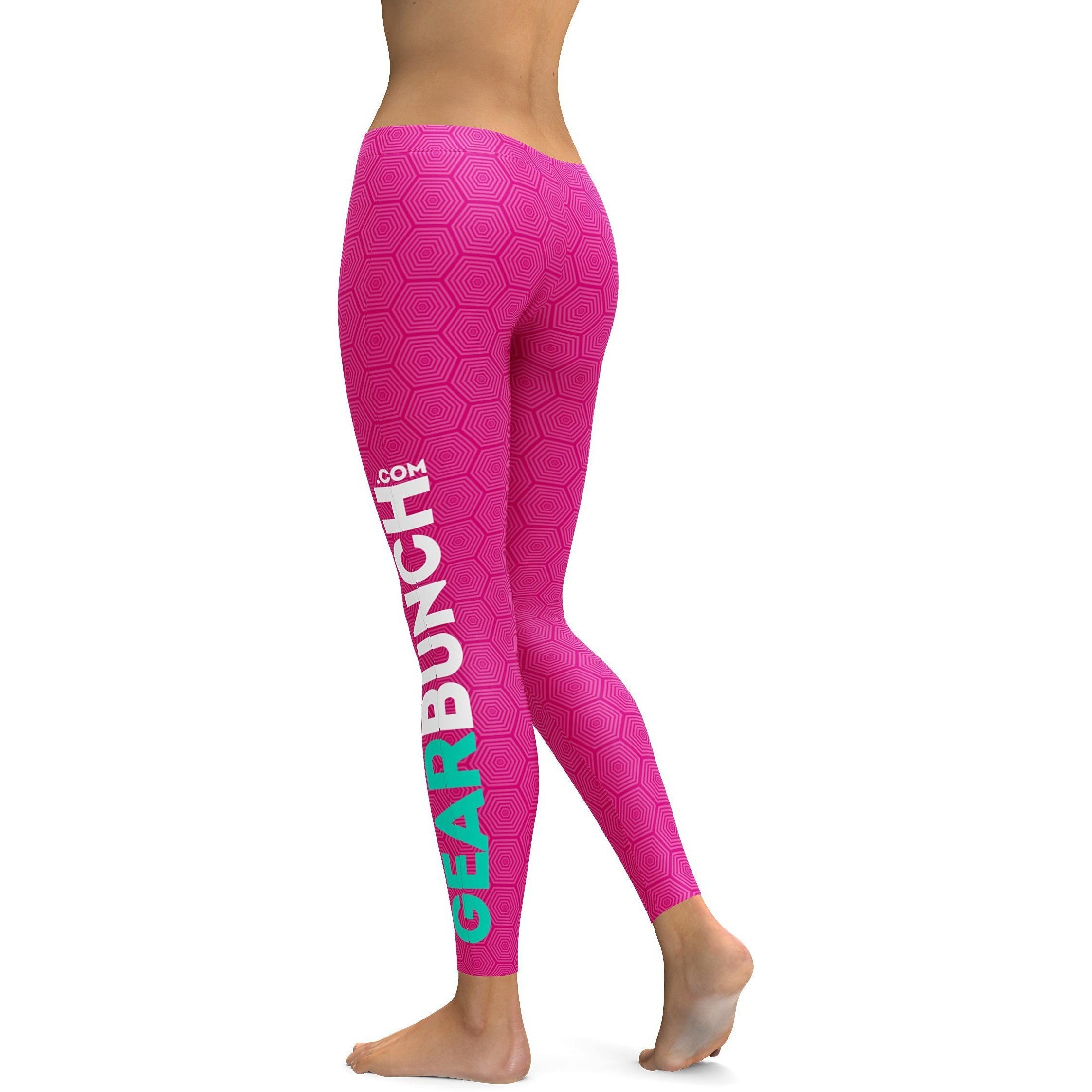 Pink Promo Leggings - GearBunch Leggings / Yoga Pants