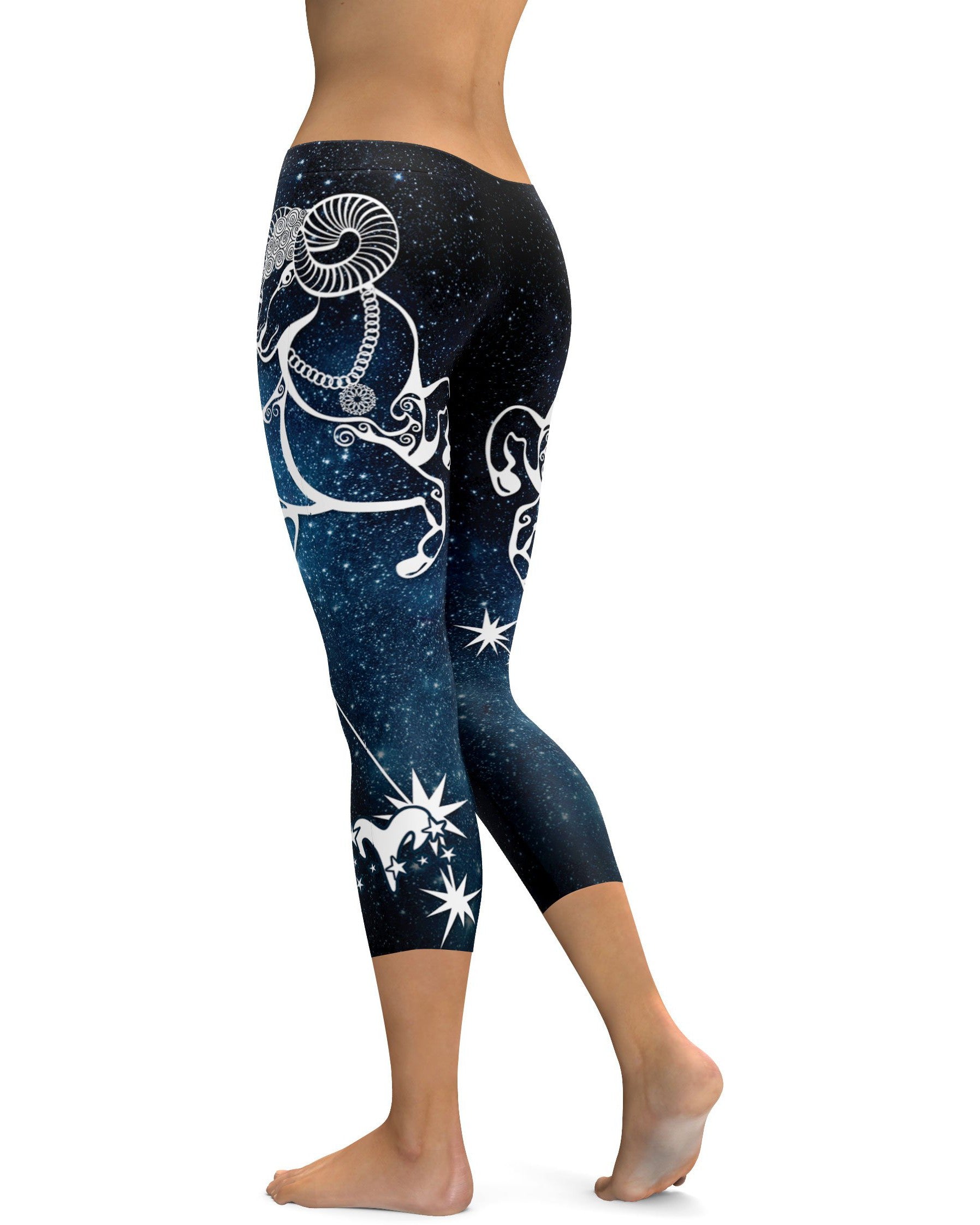 Aries Capris - GearBunch Leggings / Yoga Pants