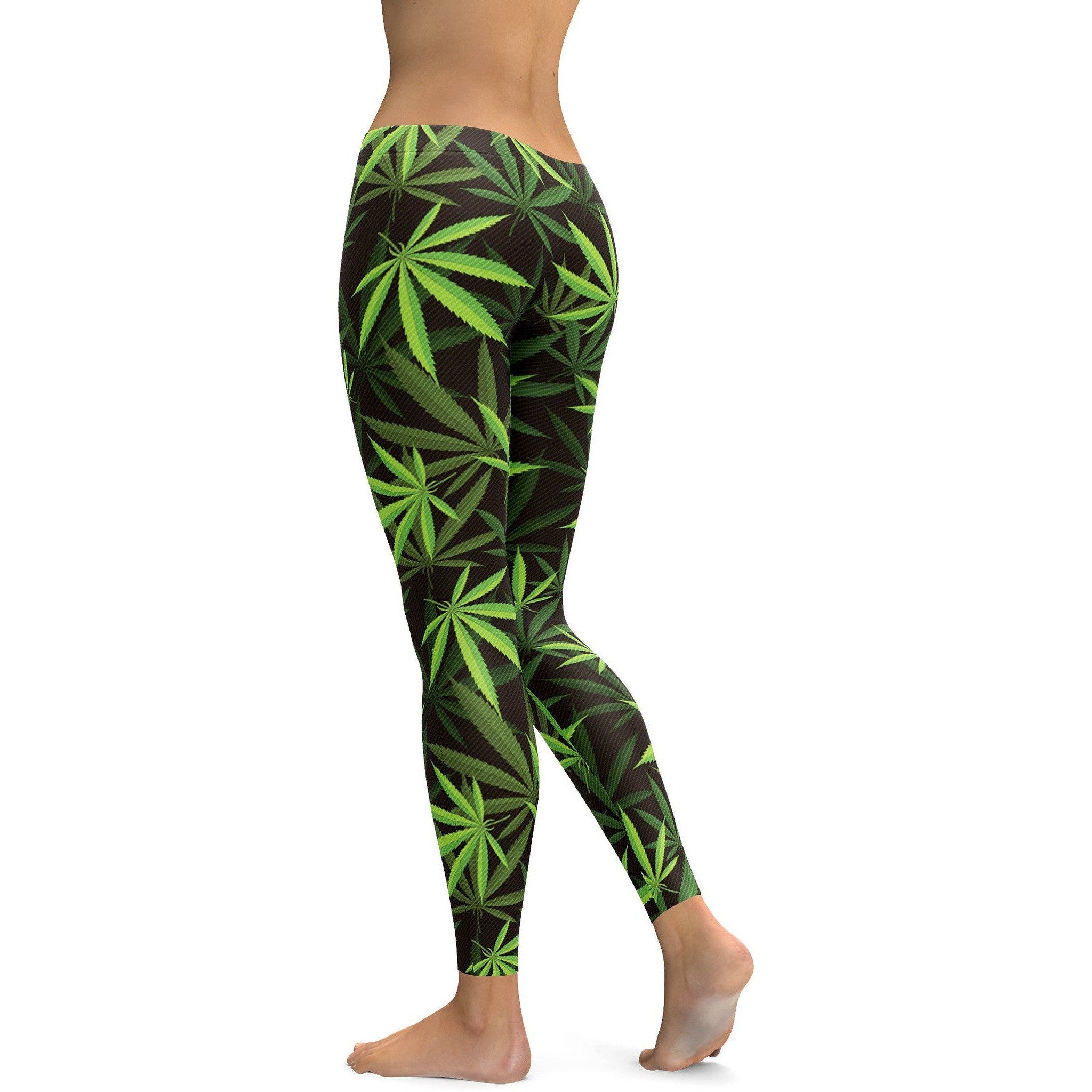 Weed Leggings - GearBunch Leggings / Yoga Pants