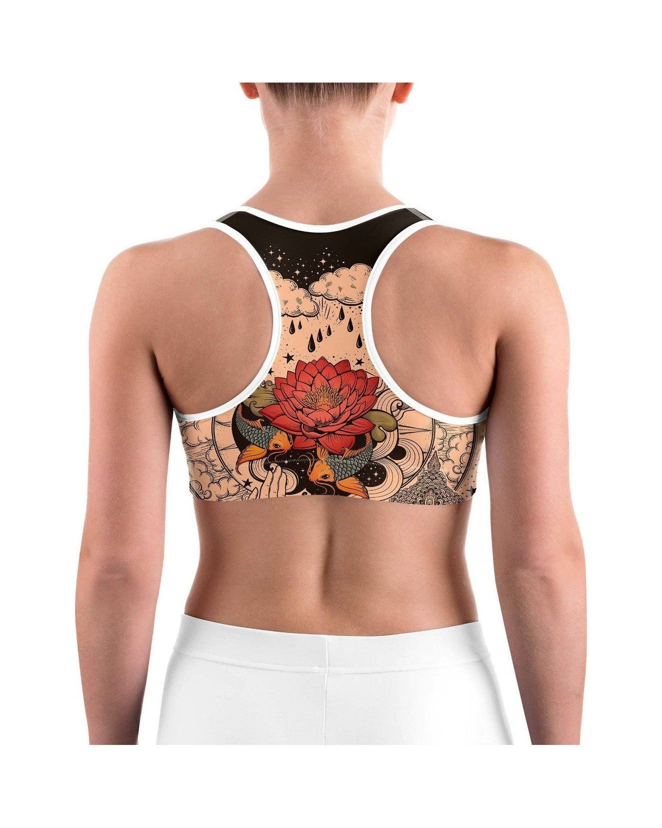 Tattooed Lotus Sports bra