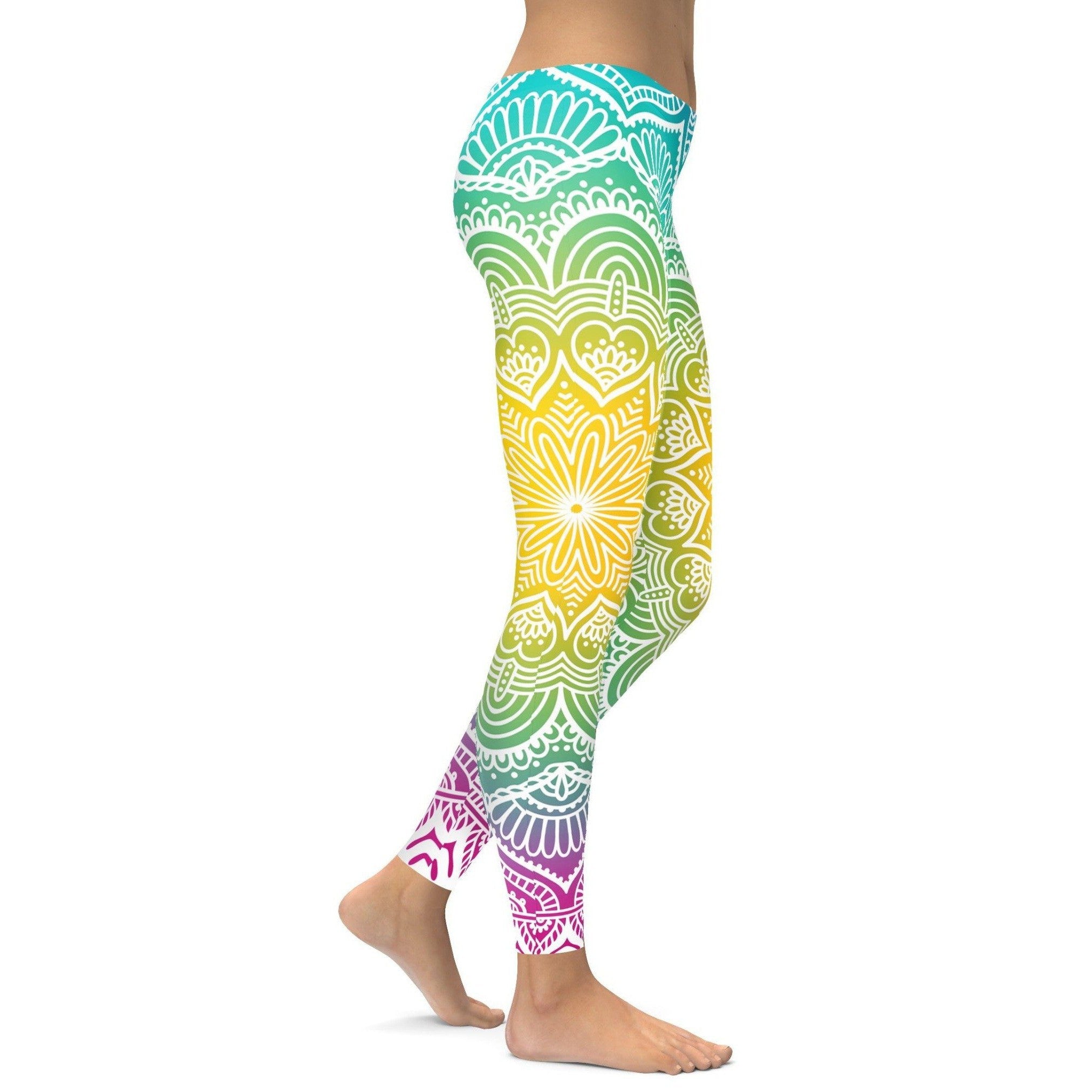 GearBunch | Bright Sun Mandala Leggings