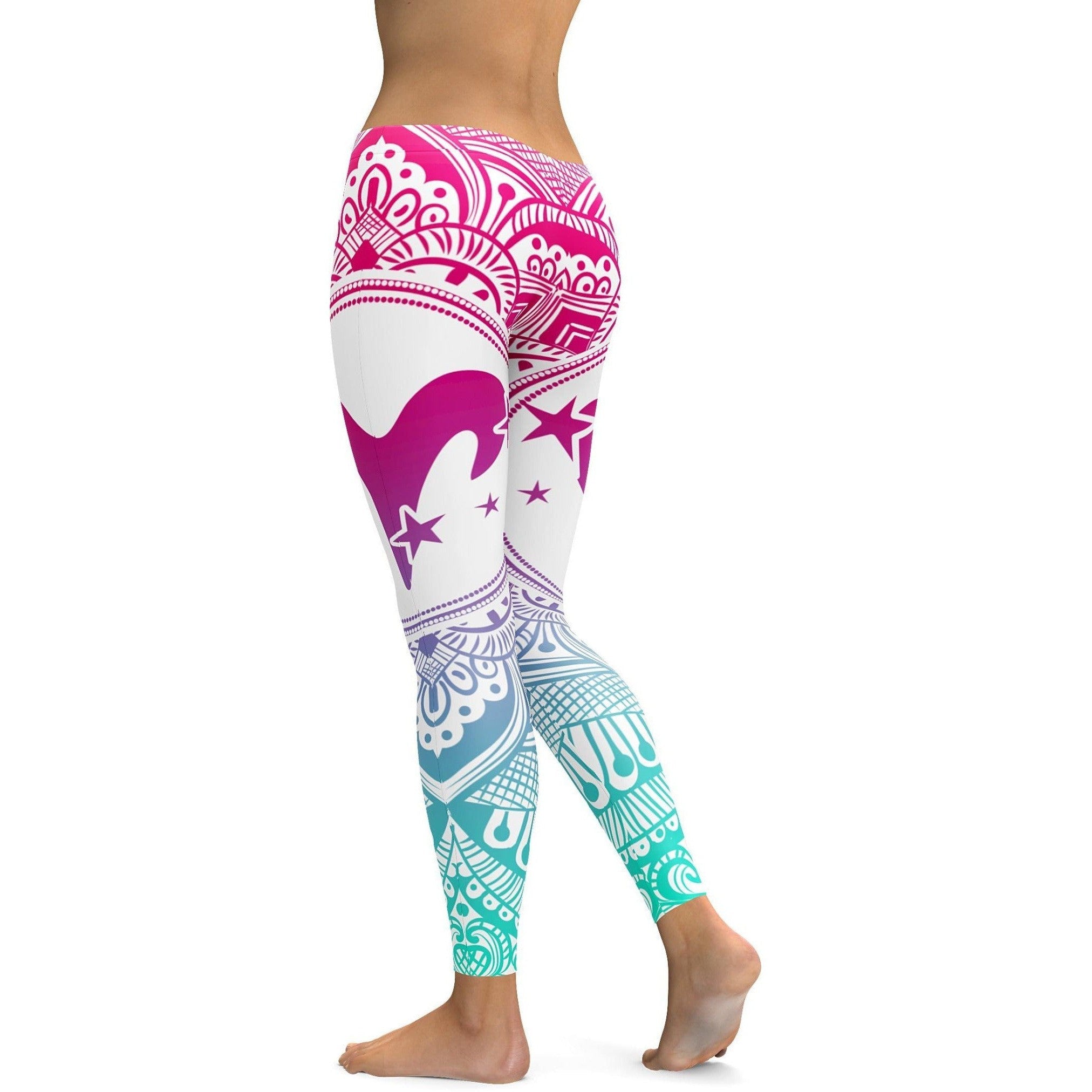 Bright Aries Leggings | GearBunch