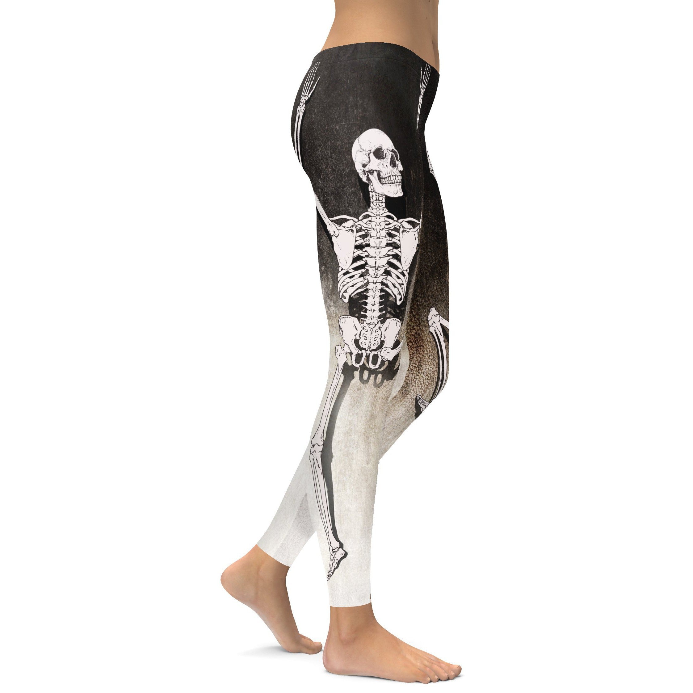 Climbing Skeleton Leggings - GearBunch Leggings / Yoga Pants