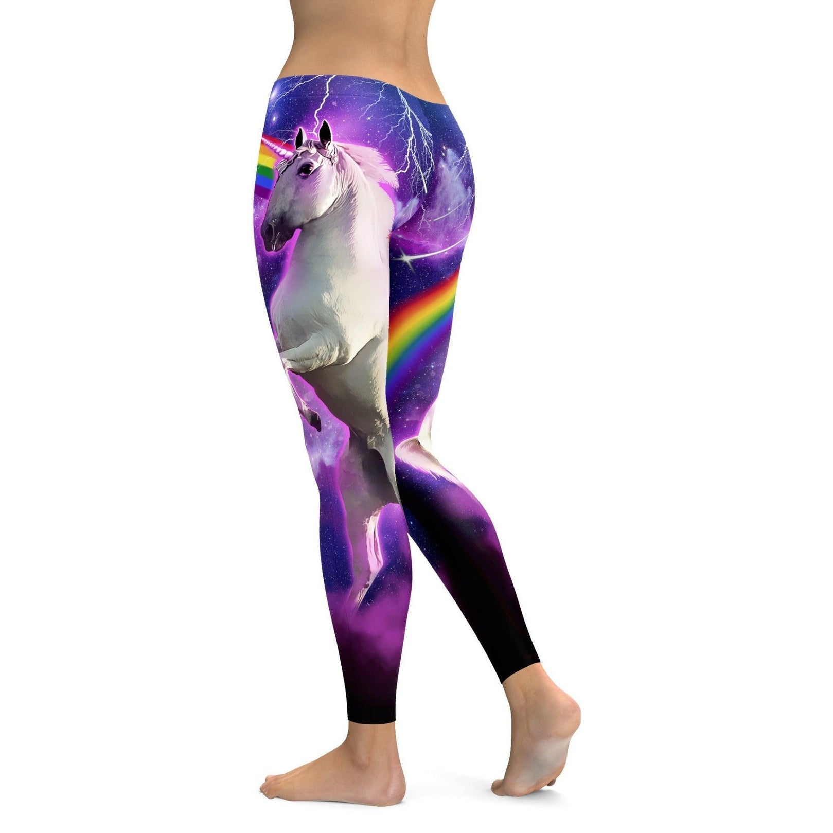 Colorful Unicorn Leggings | GearBunch