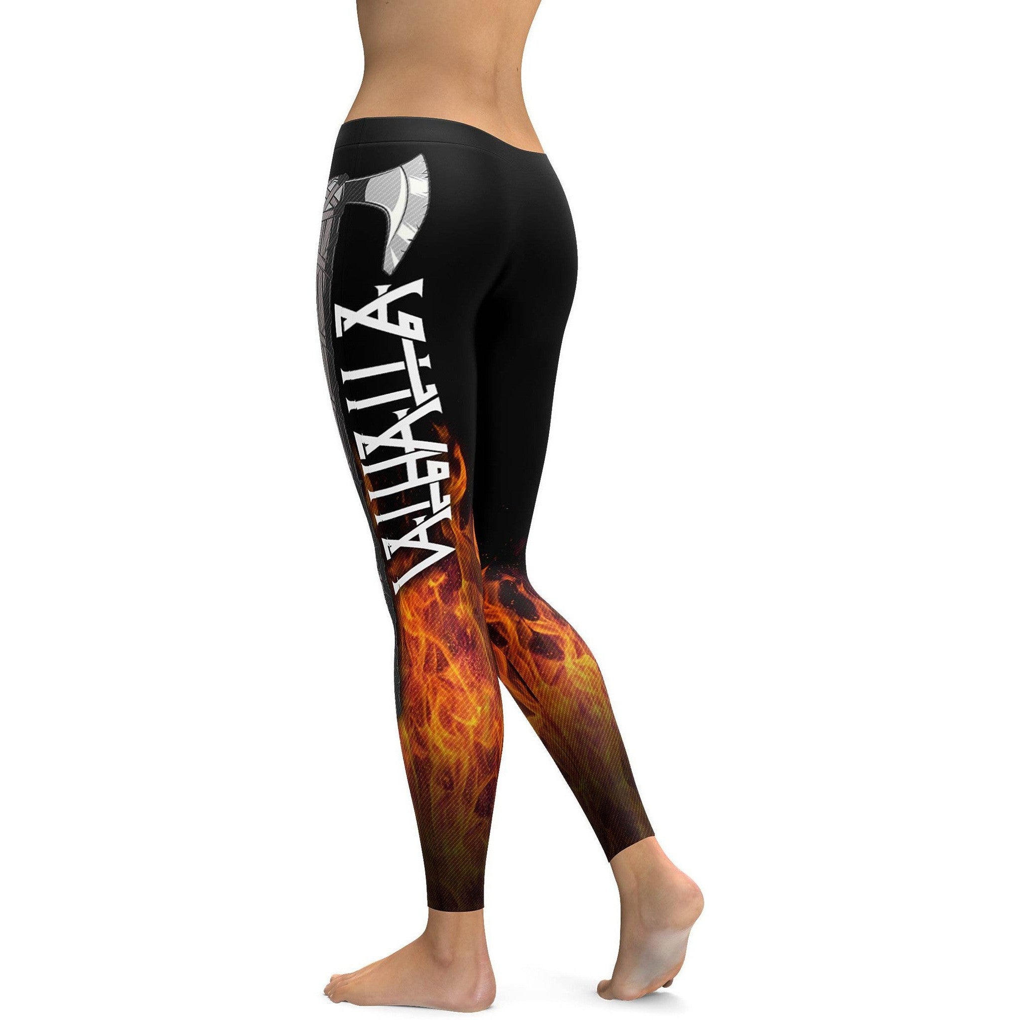 Vikings Valhalla Leggings - GearBunch Leggings / Yoga Pants