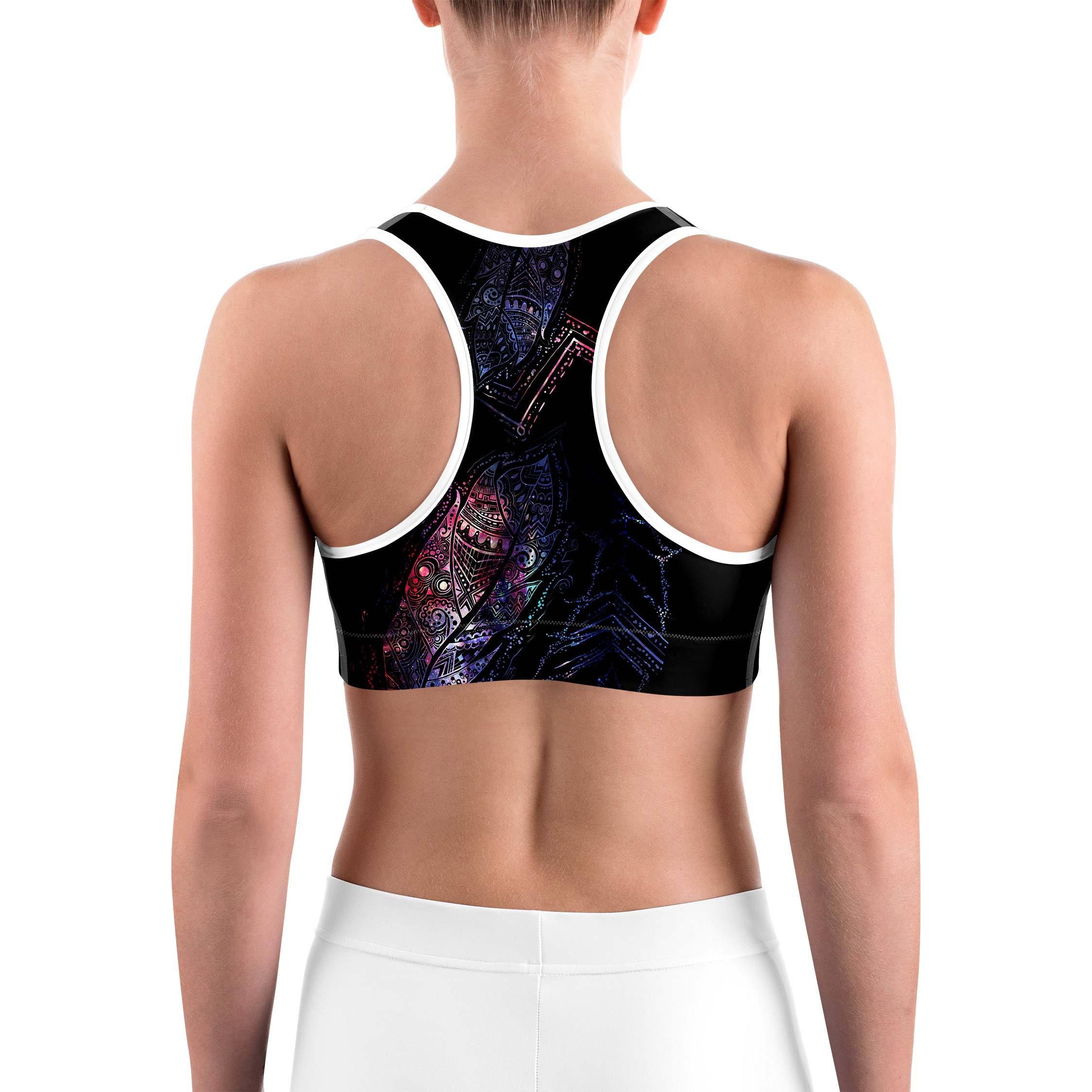 Mystic Feather Sports Bra