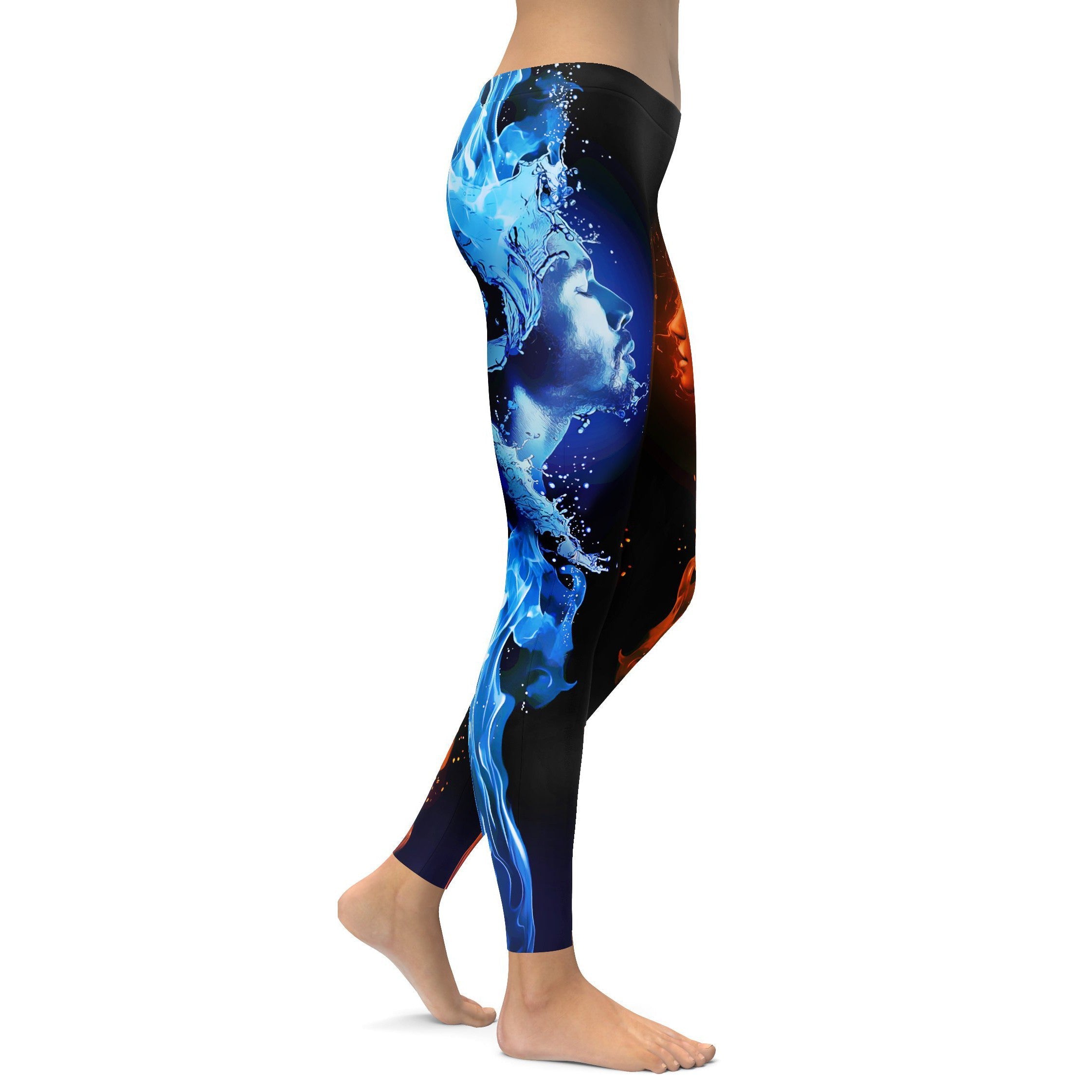 Waterboy & Firegirl Leggings - GearBunch Leggings / Yoga Pants