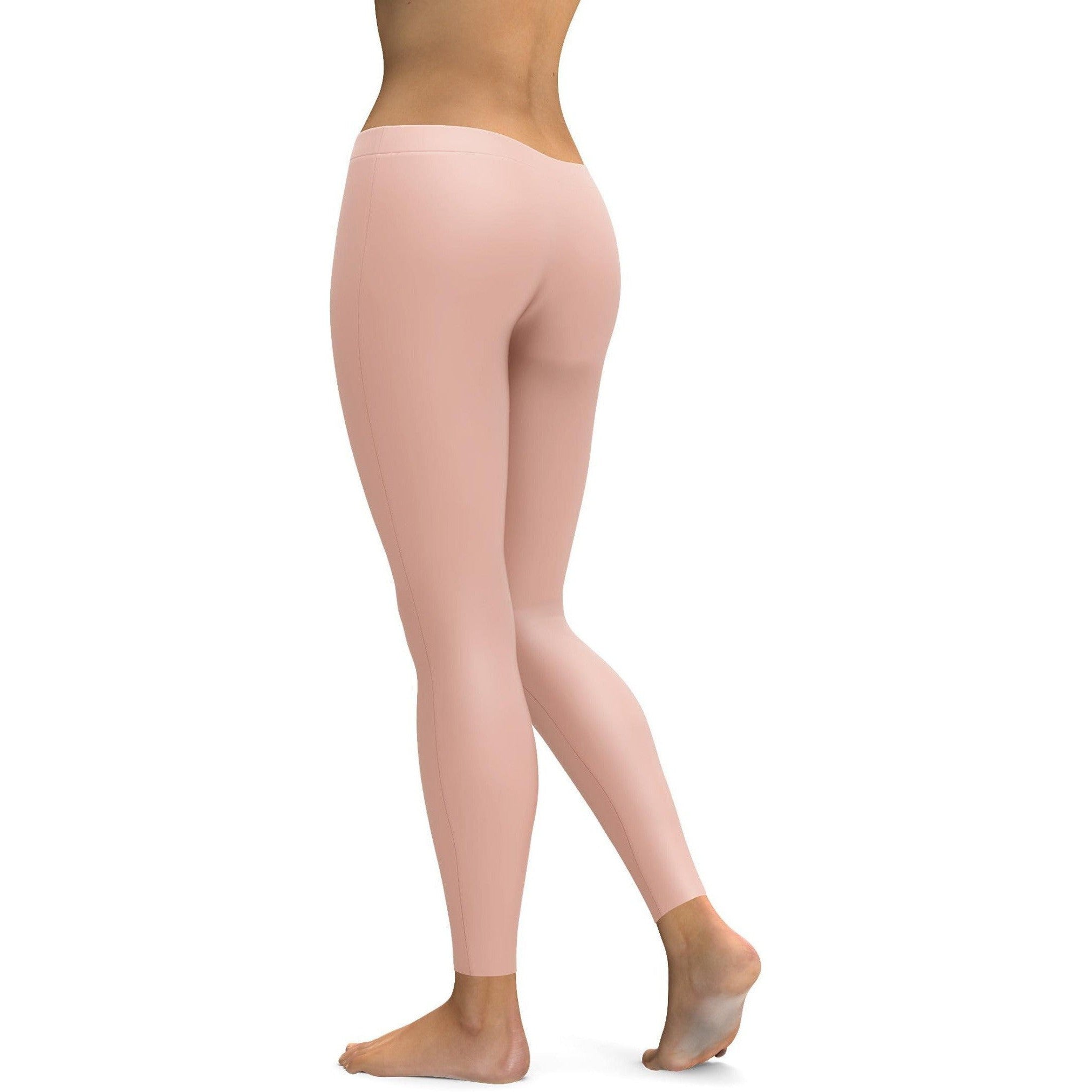 Solid Nude Leggings | Gearbunch