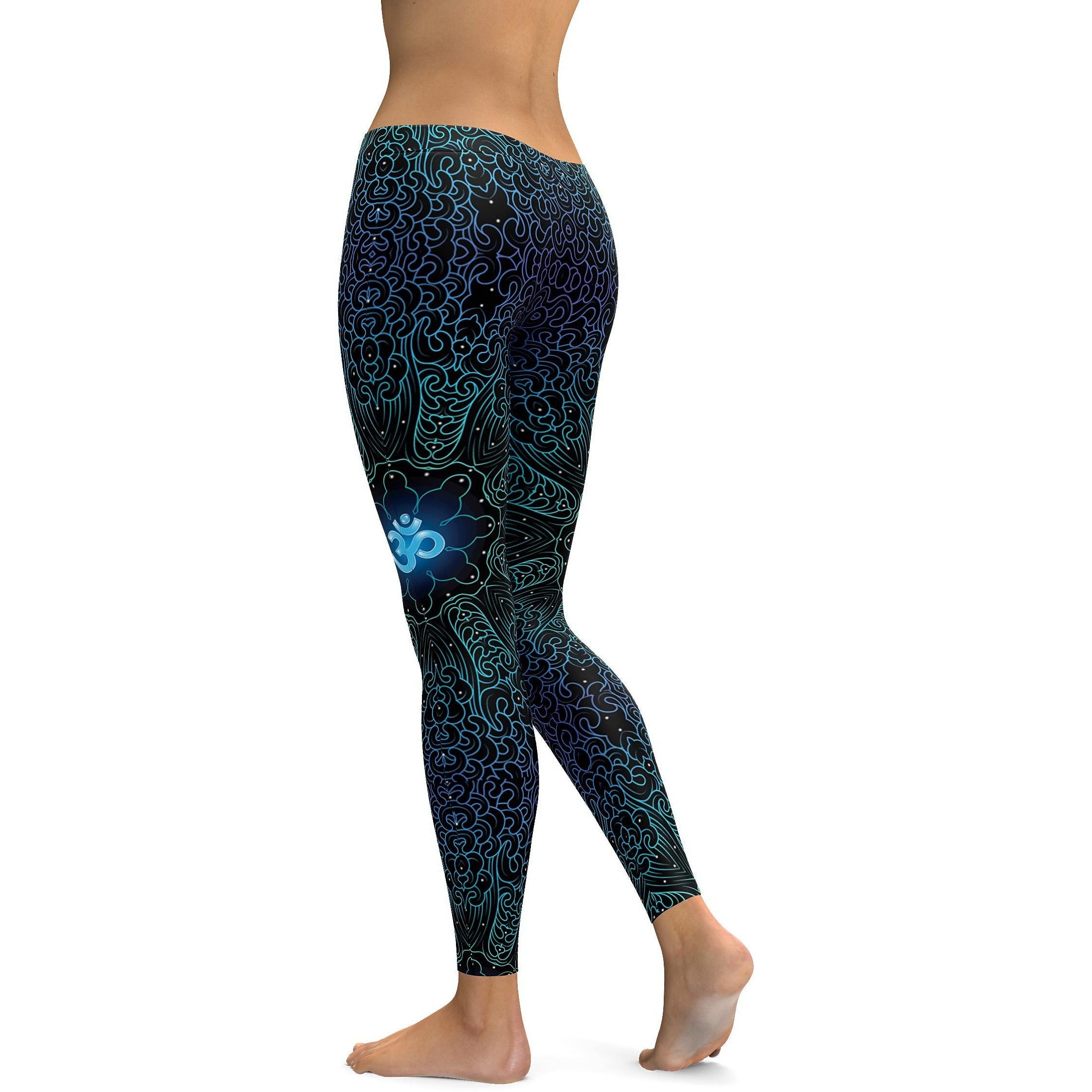 Dreamy OM Leggings - GearBunch Leggings / Yoga Pants