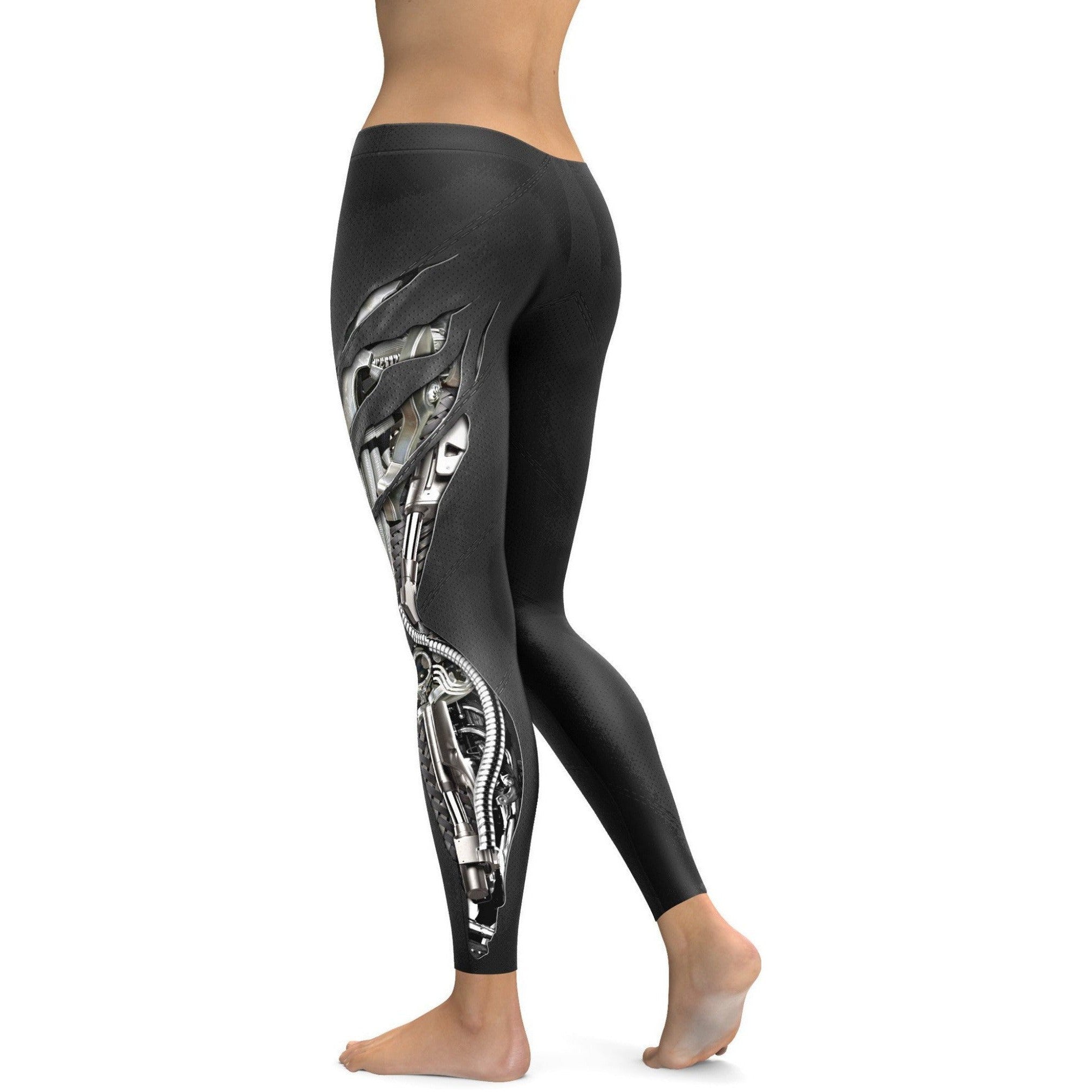 Mechanic Ripped Carbon Leggings | GearBunch