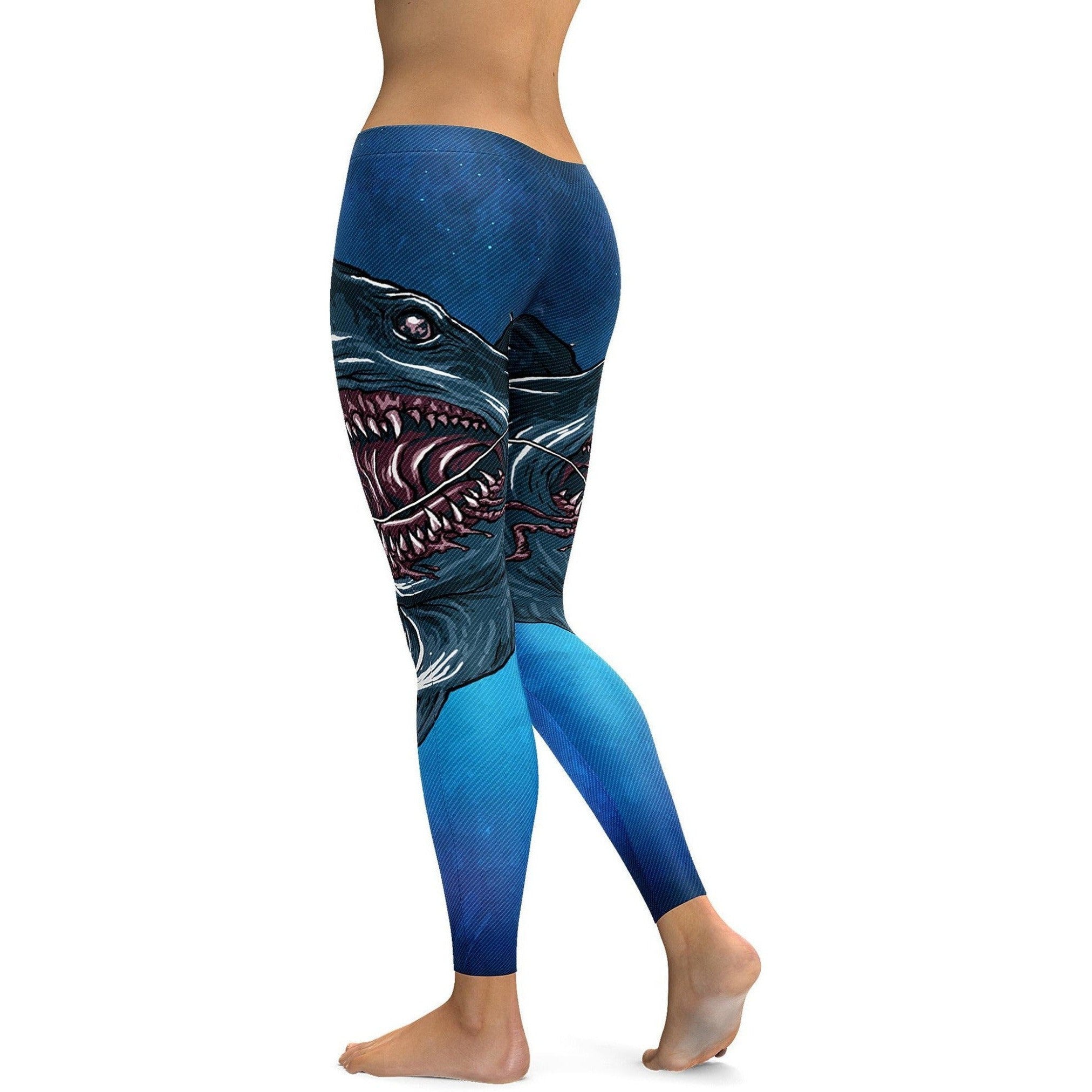 Shark Bite Leggings | GearBunch