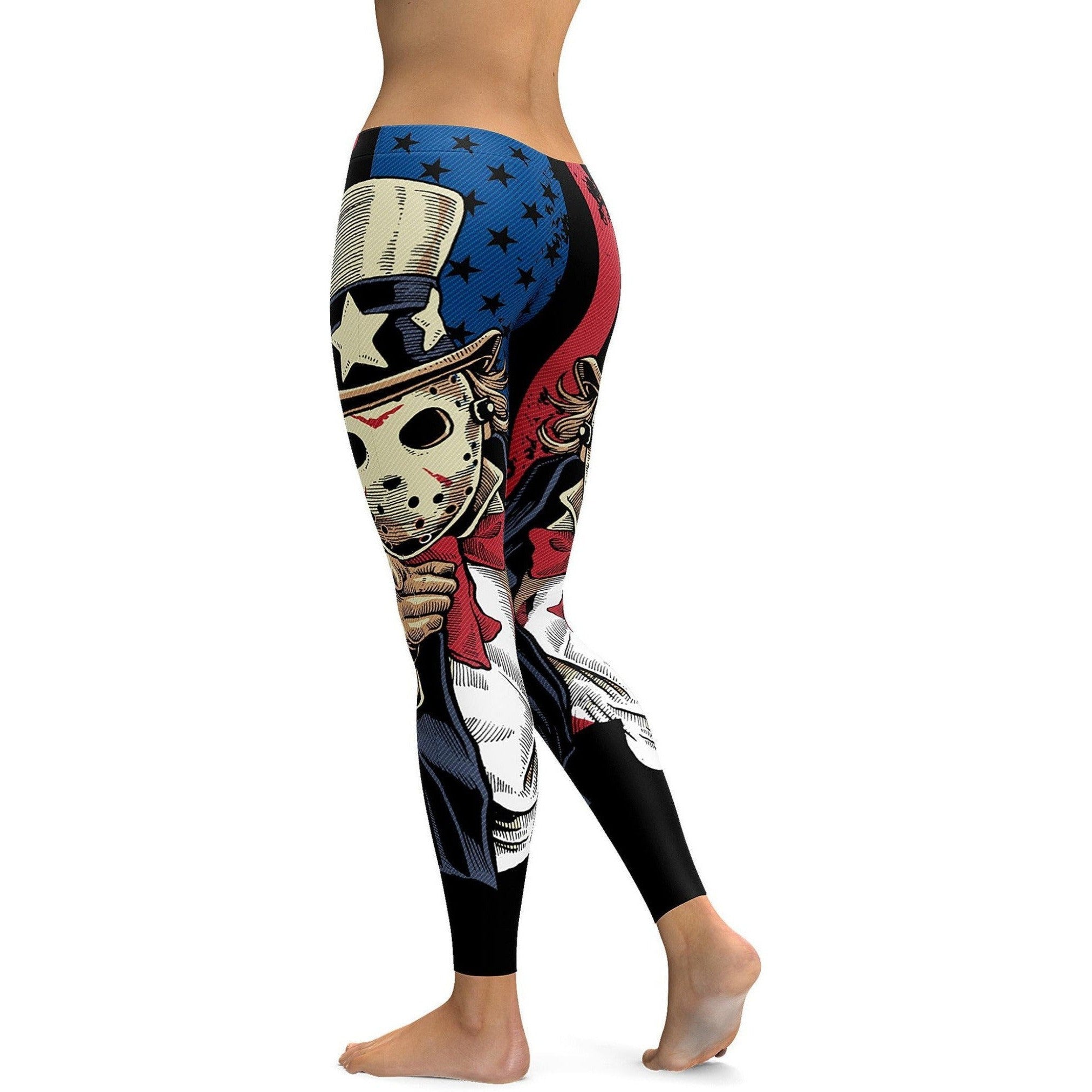 Murica, F@#$ Yeah! Leggings | GearBunch